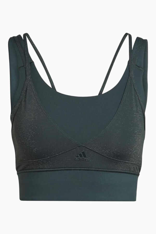 Top Deportivo Adidas Studio Shimmer – Edición Petrol Deep